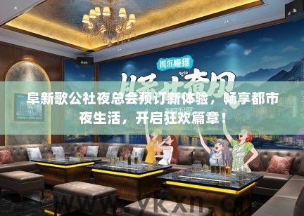 阜新歌公社夜总会预订新体验，畅享都市夜生活，开启狂欢篇章！